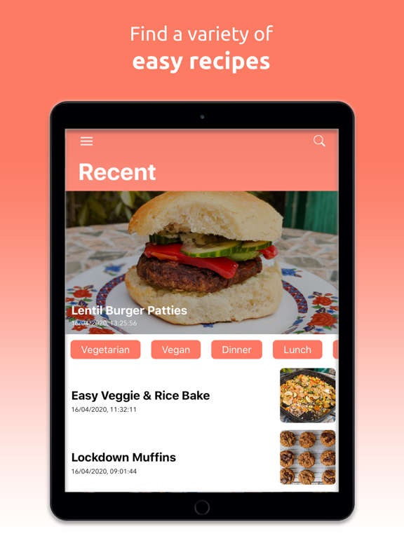 Screenshot #4 pour Lockdown Recipes