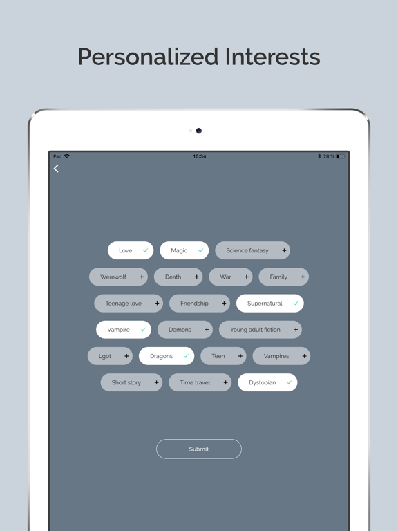 iPad Image of Inkitt: Books, Novels, Stories