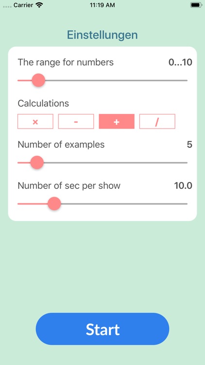 MathQuestionnaire