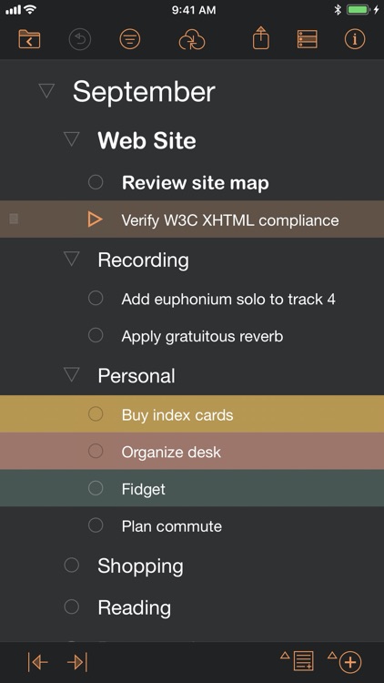 OmniOutliner 3 screenshot-4