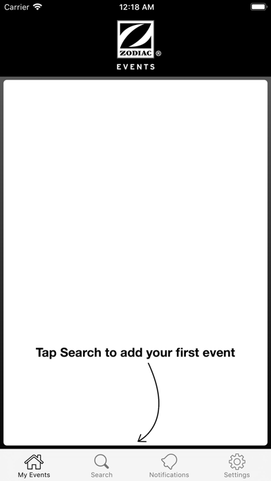 Zodiac Events screenshot 2