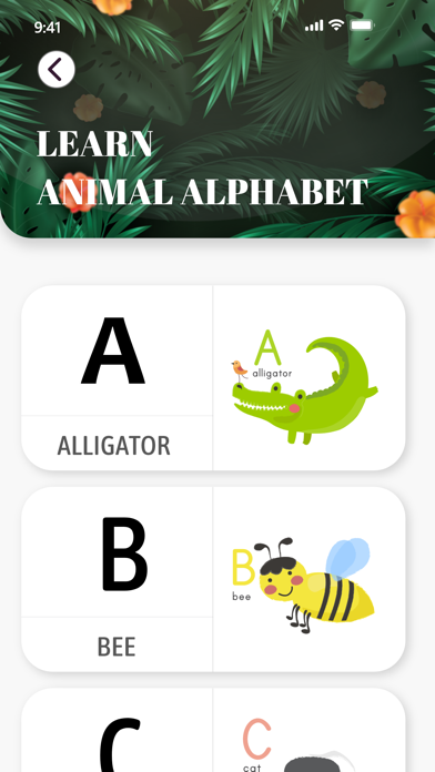Alphabet ABC with Animal sound screenshot 2