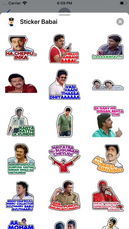 Sticker Babai