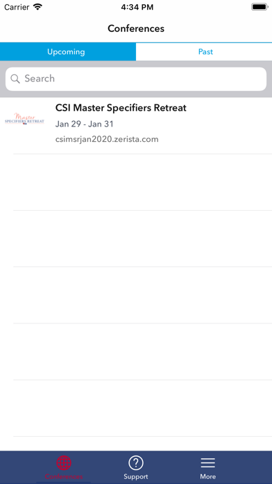 CSI Master Specifiers Retreat screenshot 2