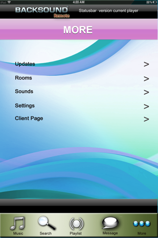 Backsound Remote screenshot 2
