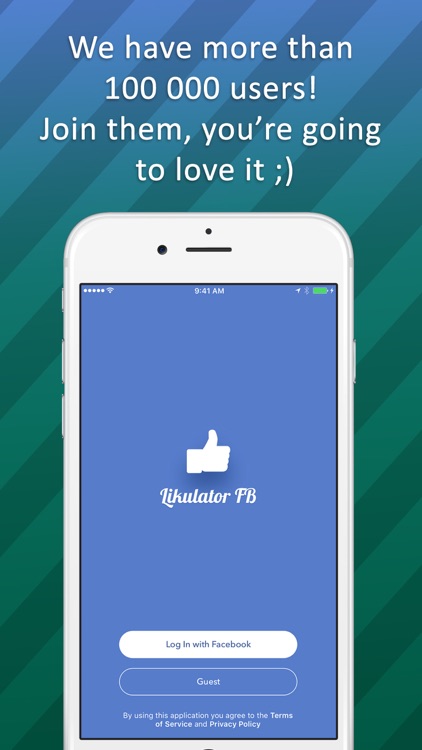 Likulator for Facebook