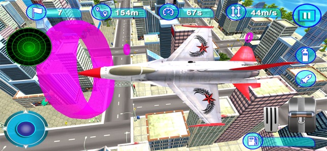 Fly Airplane 3D : Flight Games(圖3)-速報App