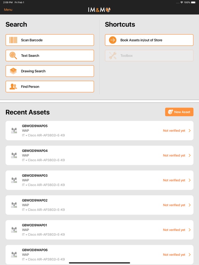 IM&M Asset Toolbox