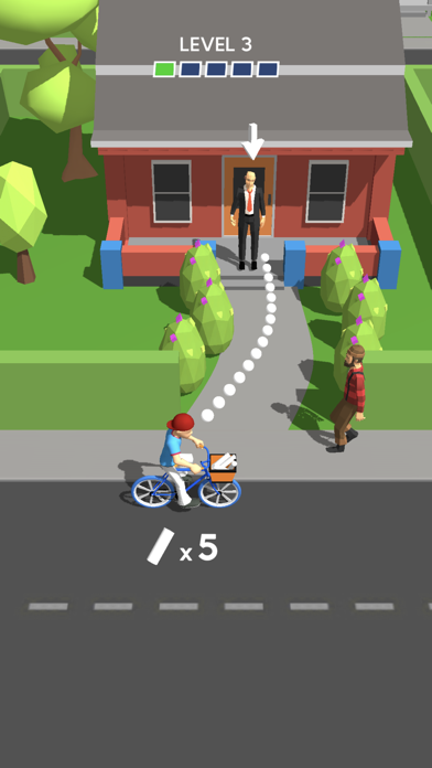 Paper Boy 3D screenshot 2