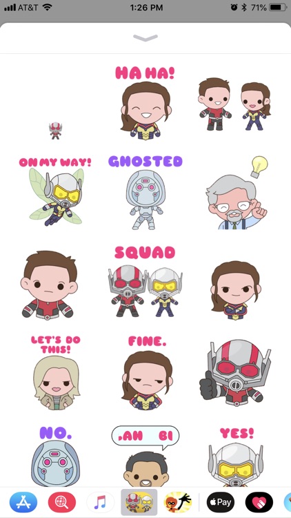 Ant-Man and The Wasp Stickers screenshot-3