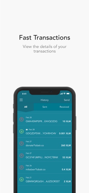 LOBSTR Stellar Wallet(圖4)-速報App