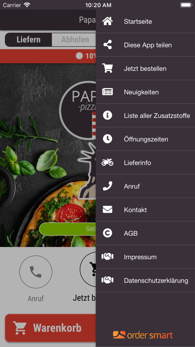 Papa Pizza Wilhelmshaven screenshot 2