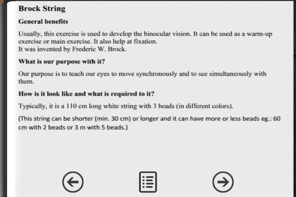 Vision Therapy Handbook screenshot 3