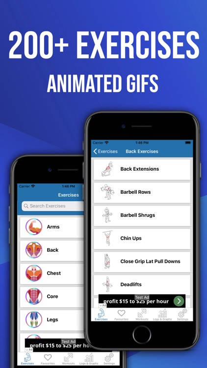 Gym Exercises & Workouts screenshot-6