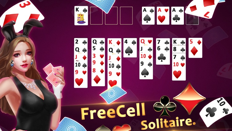 Solitaire Free Cell Card Game