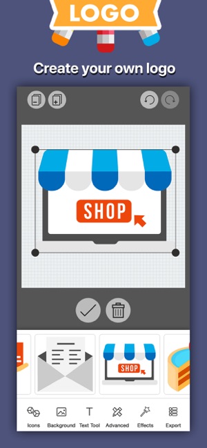 ‎Logo Shop Creator - Logo Maker Screenshot