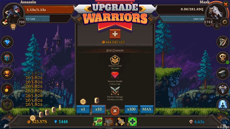 Clicker Warriors - Idle Rpg screenshot-4