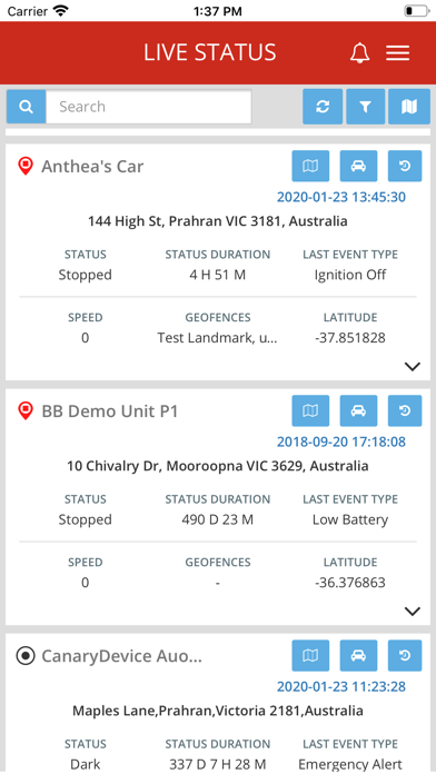 FleetLocate V5 screenshot 2