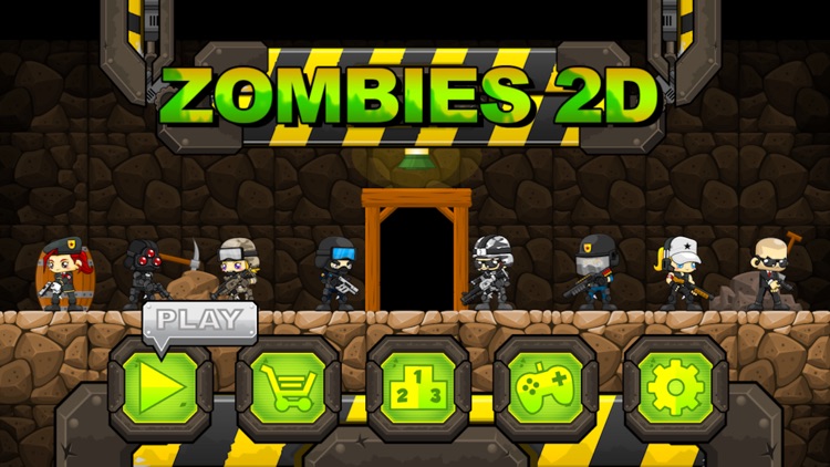 Zombies 2D: Run & Gun