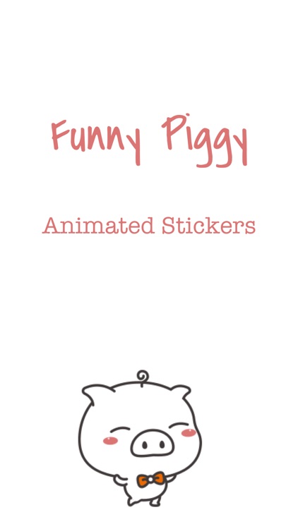 Funny Piggy Animated Stickers