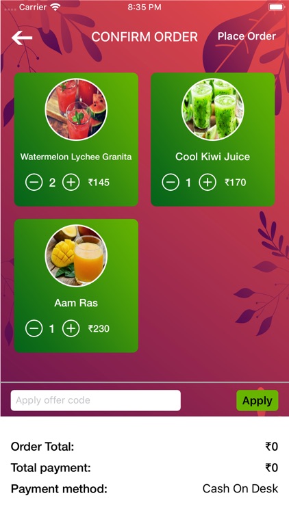 Krigy juice Bar screenshot-5