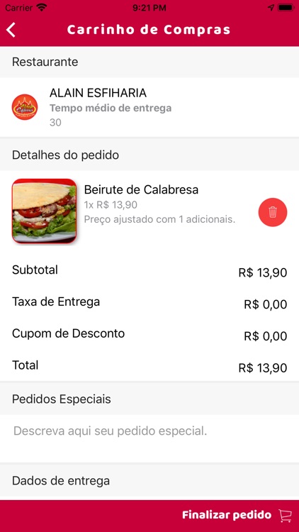 Rápido Delivery App screenshot-4