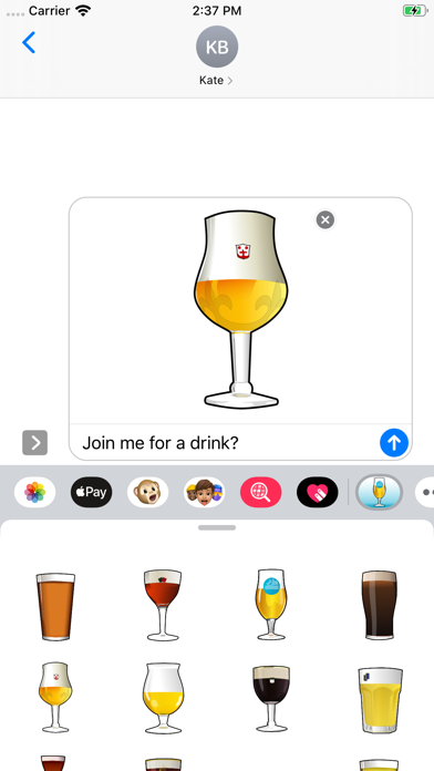 How to cancel & delete Great Beer Stickers from iphone & ipad 1