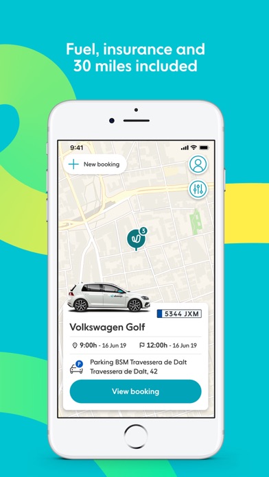 Ubeeqo Carsharing App screenshot 4