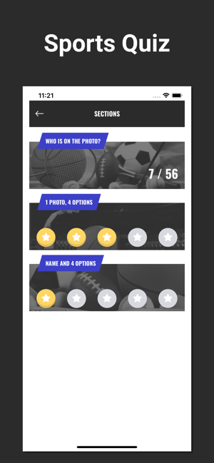 Sports games: sport quiz