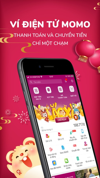 Ví MoMo: Nạp Tiền & Thanh Toán