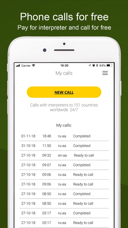 Interpreters.travel to call screenshot-4