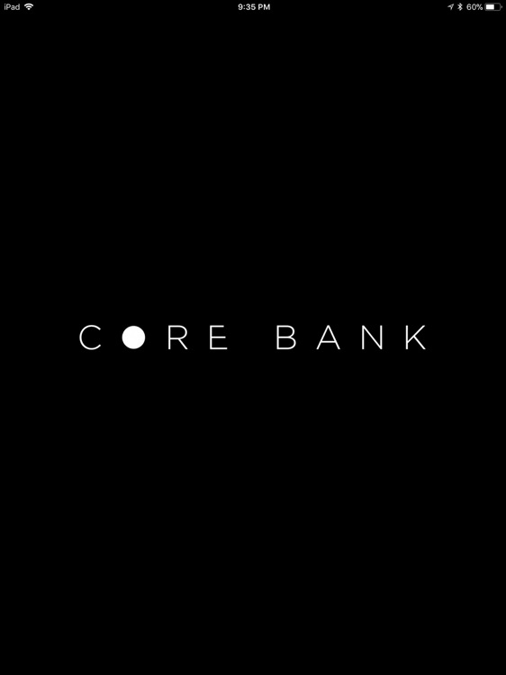 Core Bank Business for iPad