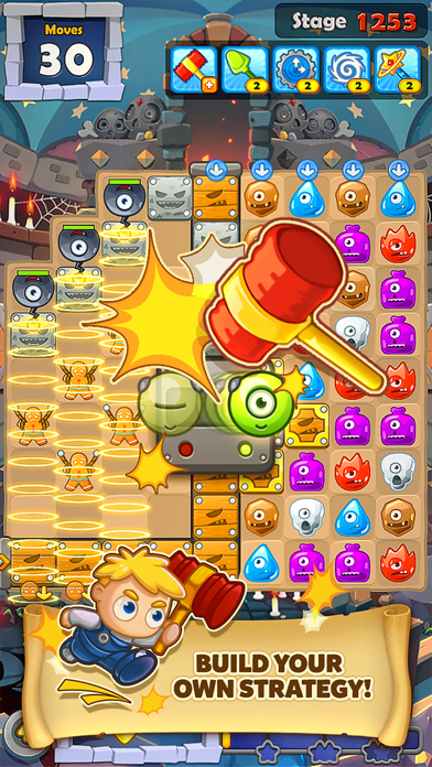 How to cancel & delete Monster Busters:Match 3 Puzzle from iphone & ipad 2