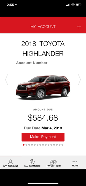 Toyota Financial Payment >> Mytfs Toyota Financial On The App Store Toyota Financial Payment >> Mytfs Toyota Financial On The App Store