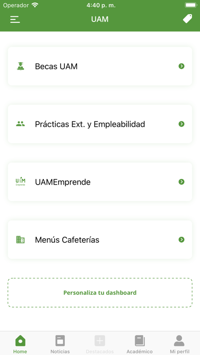 UAM App screenshot 3