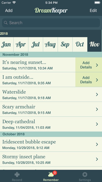 DreamKeeper - My Dream Journal