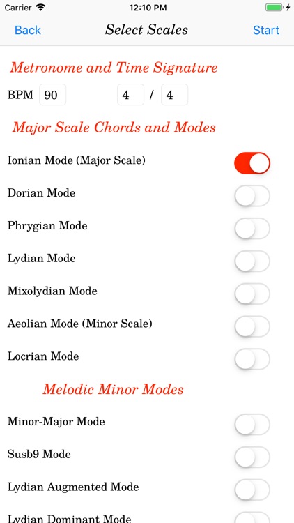 Chord-Scale Practice