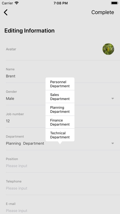 HuiKe Employee Manage screenshot-4