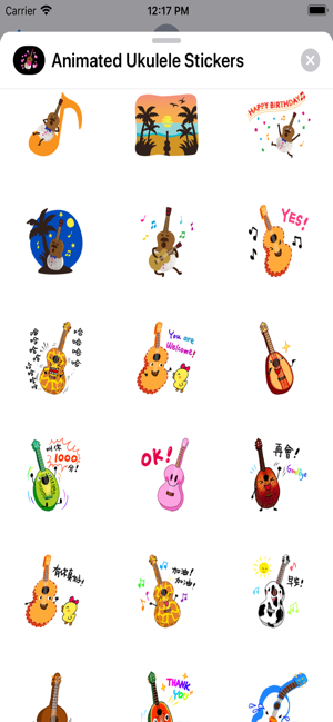 Animated Ukulele Stickers(圖4)-速報App