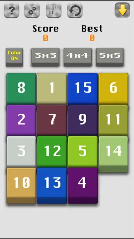 Game screenshot Number Slide-15 Fifteen puzzle mod apk