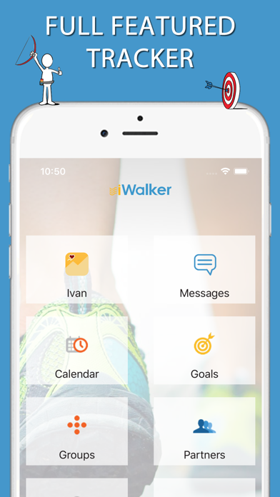 iWalker Tracker + Heart Rateのおすすめ画像9