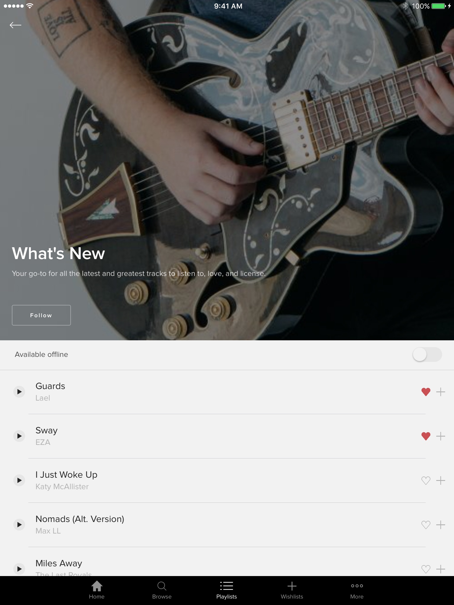 Musicbed screenshot 2