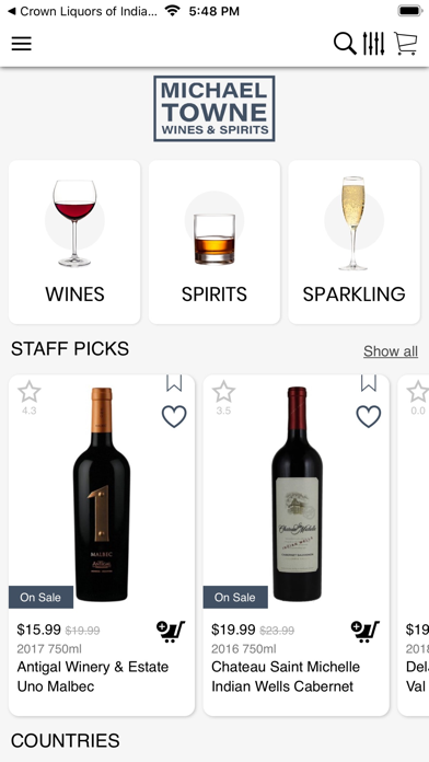 Michael-Towne Wines & Spirits screenshot 2