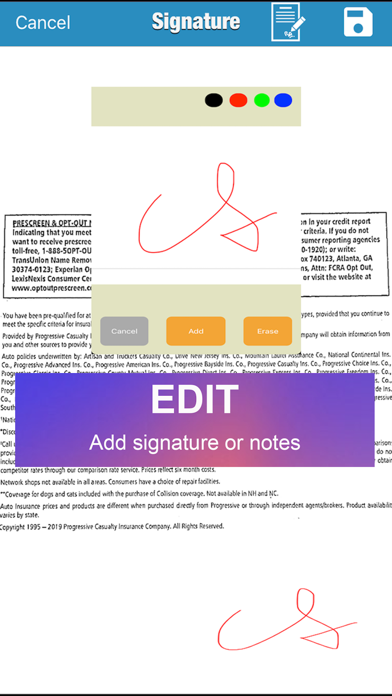 How to cancel & delete MyScan: capture and share PDF from iphone & ipad 4