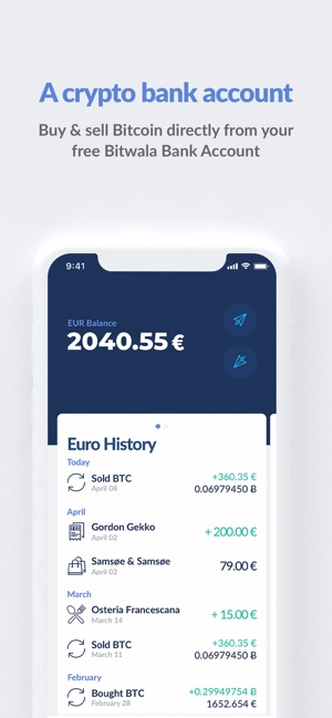 Bitwala - Bitcoin Banking(圖1)-速報App