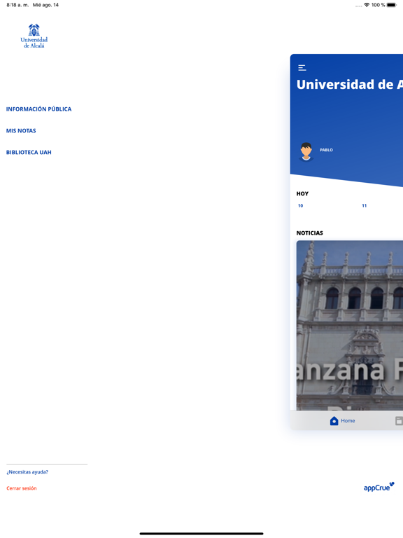 UAH - Universidad de Alcalá screenshot 3