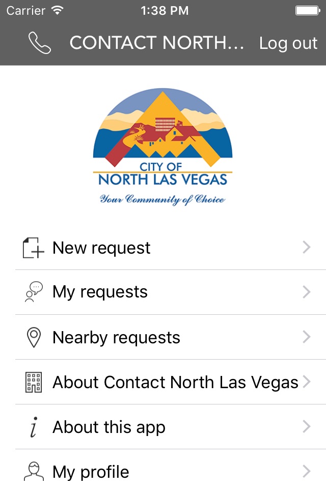 Contact North Las Vegas screenshot 2