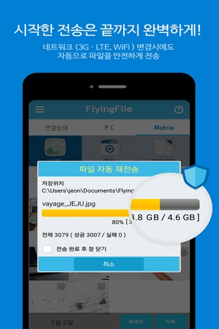 FlyingFile screenshot 2