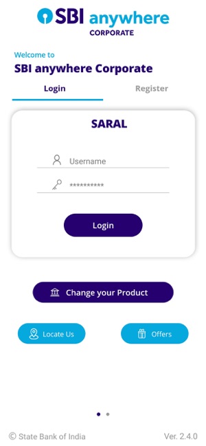 Saral sbi net banking