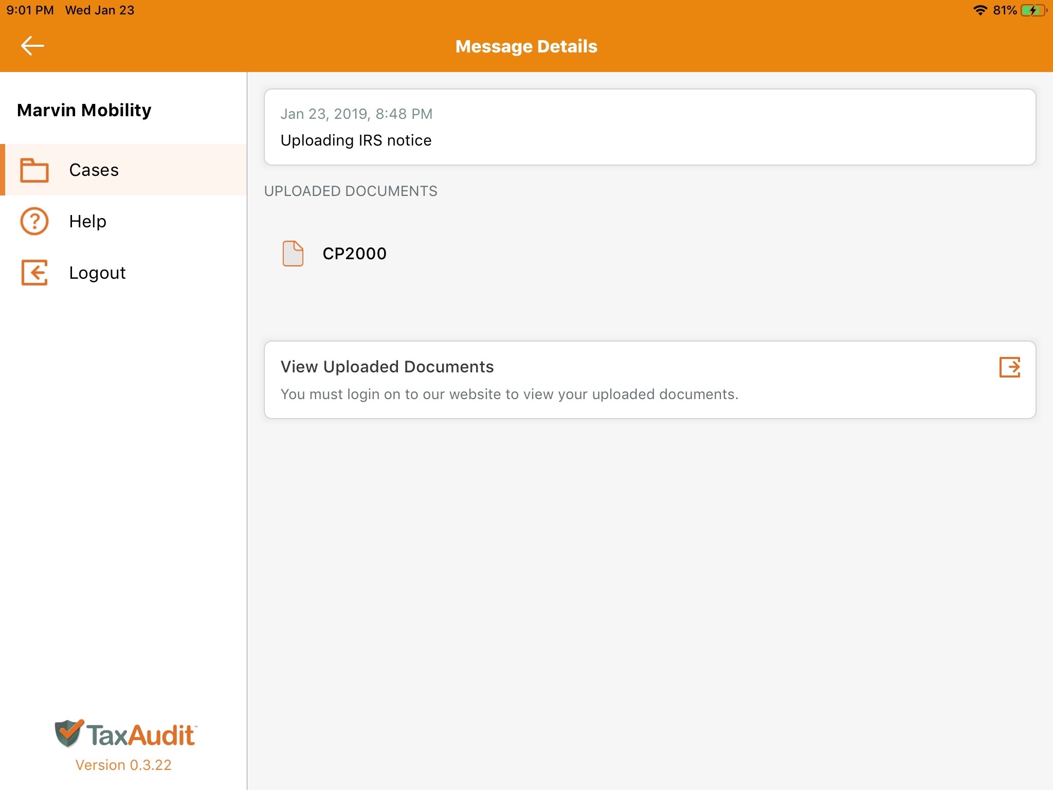 TaxAudit App screenshot 3